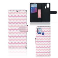 Samsung Galaxy M31 | Telefoon Hoesje | Waves Roze
