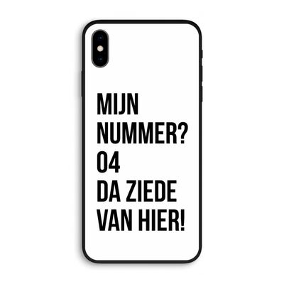 Da ziede van hier: iPhone XS Max Biologisch afbreekbaar hoesje