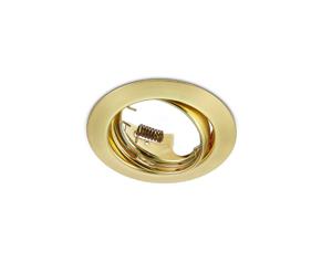 Trio Ronde inbouwspot Jura GU10 8,3cm goud 650100108