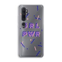 GRL PWR: Xiaomi Mi Note 10 Transparant Hoesje