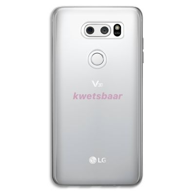 kwetsbaar: LG V30 Transparant Hoesje