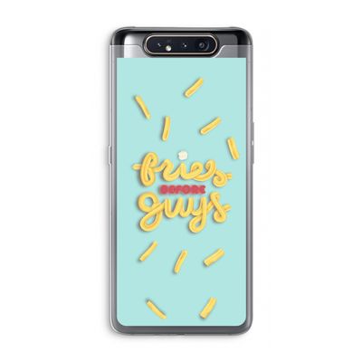 Always fries: Samsung Galaxy A80 Transparant Hoesje