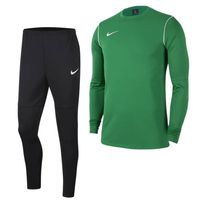 Nike Park 20 Crew Trainingspak Kids Groen Wit