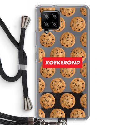 Koekerond: Samsung Galaxy A42 5G Transparant Hoesje met koord