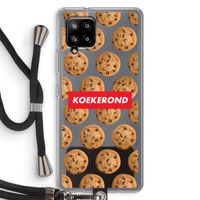 Koekerond: Samsung Galaxy A42 5G Transparant Hoesje met koord
