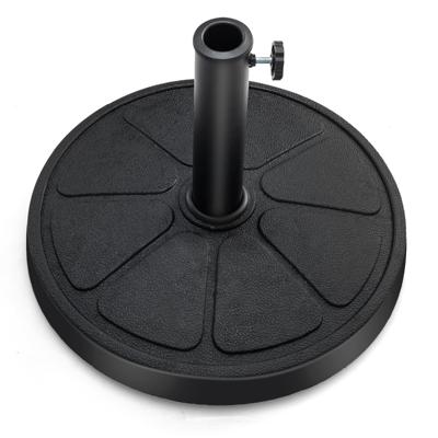 Ronde Parasolvoet met 45 cm Diameter Geschikt voor Parasolstokken van 38/48 mm Robuuste Parasolhouder