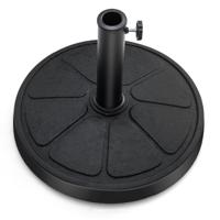Ronde Parasolvoet met 45 cm Diameter Geschikt voor Parasolstokken van 38/48 mm Robuuste Parasolhouder