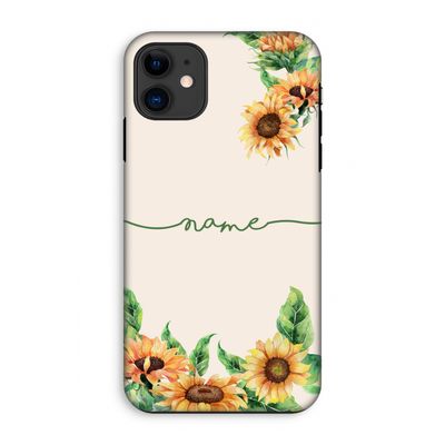Zonnebloemen: iPhone 11 Tough Case