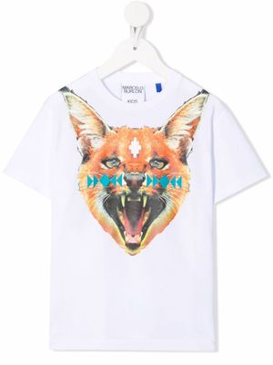 Marcelo Burlon County Of Milan Kids t-shirt à imprimé graphique - Blanc