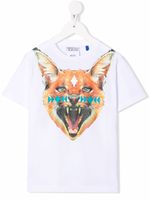 Marcelo Burlon County Of Milan Kids t-shirt à imprimé graphique - Blanc