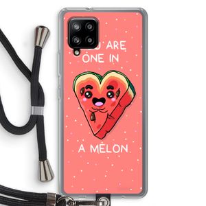 One In A Melon: Samsung Galaxy A42 5G Transparant Hoesje met koord