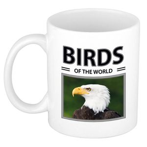 Foto mok Amerikaanse zeearend beker - birds of the world cadeau Amerikaanse zeearenden liefhebber - feest mokken