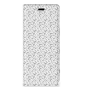 Sony Xperia 5 Hoesje met Magneet Stripes Dots