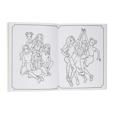 Boek Specials Nederland BV Super color kleurboek barbie met potloden