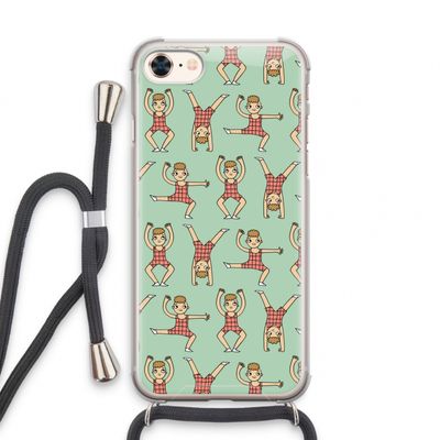 Gymboys: iPhone 8 Transparant Hoesje met koord