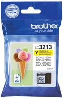 Brother inktcartridge, 400 pagina&apos;s, OEM LC-3213Y, geel