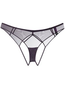 Maison Close culotte L'Amoureuse - Violet