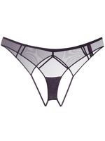 Maison Close culotte L'Amoureuse - Violet