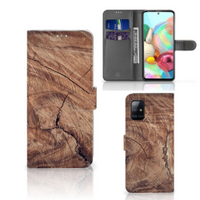 Samsung Galaxy A71 Book Style Case Tree Trunk