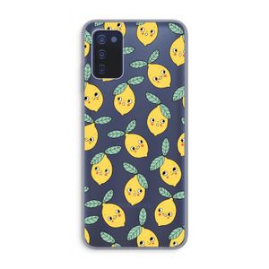 Citroenen: Samsung Galaxy A03s Transparant Hoesje
