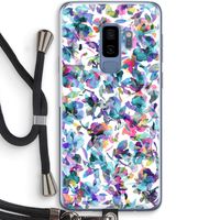 Hibiscus Flowers: Samsung Galaxy S9 Plus Transparant Hoesje met koord