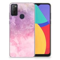 Smartphone hoesje Alcatel 1S (2021) Pink Purple Paint