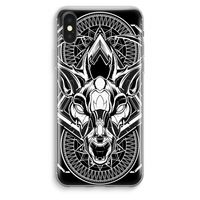 Oh Deer: iPhone XS Max Transparant Hoesje