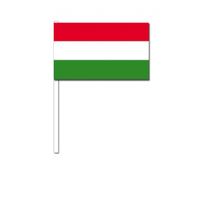Zwaaivlaggetjes Hongarije 12 x 24 cm - thumbnail