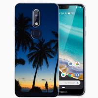 Nokia 7.1 TPU | Hoesje maken | met Foto | Eigen telefoonhoesje ontwerpen | Op maat gemaakt