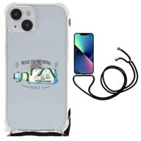 iPhone 14 Plus Stevig | Bumper Hoesje | Boho Bottle
