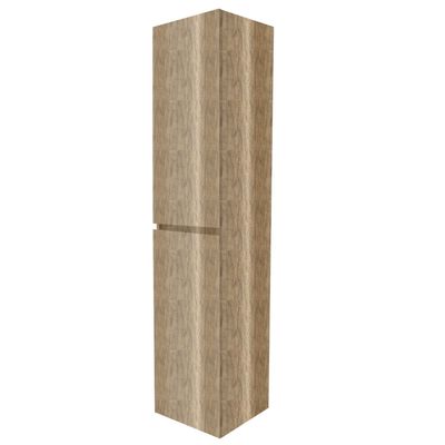 Kolomkast BWS Paris 2 Deuren 160x35x35 cm Canyon Oak