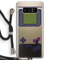 Game On: Samsung Galaxy Note 8 Transparant Hoesje met koord