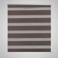 Duo Rolgordijn 90x150cm Koffiebruin