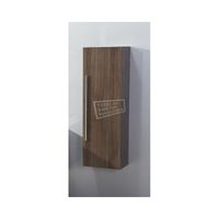 Sanilux Basic 120 cm Kolomkast Grey Oak met 1 deur Softclose - thumbnail