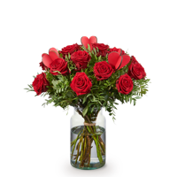 'Liefdesboeket Rose rood' kopen? | FOR YOU GIFTS