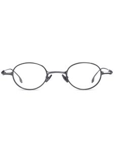 Gentle Monster lunettes de vue Zodiac 02 à monture ronde - Argent