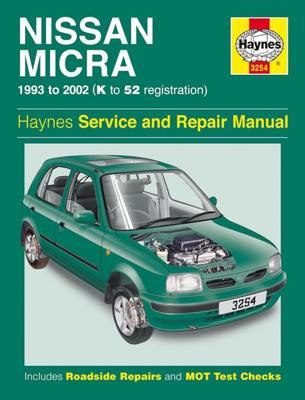 Haynes Werkplaatshandboek Nissan Micra (1993-2002) 3254