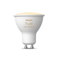 Philips Lighting Hue LED-lamp 871951433990300 Energielabel: G (A - G) Hue White Ambiance GU10 Einzelpack 350lm GU10 4.3 W Warmwit tot koudwit Energielabel: G - thumbnail