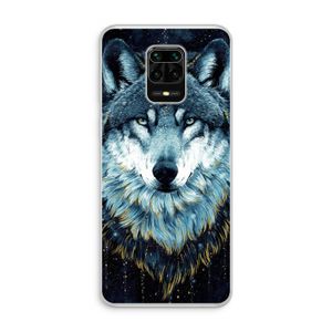 Darkness Wolf: Xiaomi Redmi Note 10 Lite Transparant Hoesje