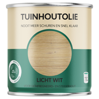 Tuinhoutolie | 750 ml | Licht wit - 25.952.01