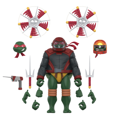Super7 Teenage Mutant Ninja Turtles Ultimates Raphael (Road Gear)