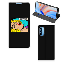 OPPO Reno4 Pro 5G Hippe Standcase Popart Oh Yes