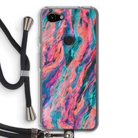 Electric Times: Pixel 3a Transparant Hoesje met koord