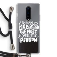 The prettiest: OnePlus 8 Transparant Hoesje met koord
