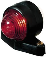 HELLA Clearance light white/red rubber housing