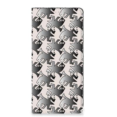 OPPO A54 5G | A74 5G | A93 5G | Hoesje maken | Salamander Grey