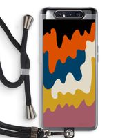 Baar A: Samsung Galaxy A80 Transparant Hoesje met koord