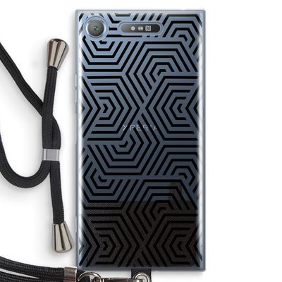 Magic pattern: Sony Xperia XZ1 Transparant Hoesje met koord