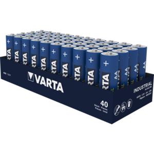 Varta Industrial Pro Alkaline AA Batterijen - 4 stuks