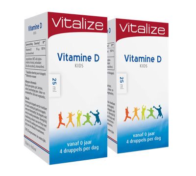 Vitalize Vitamine D Kids Voordeelverpakking